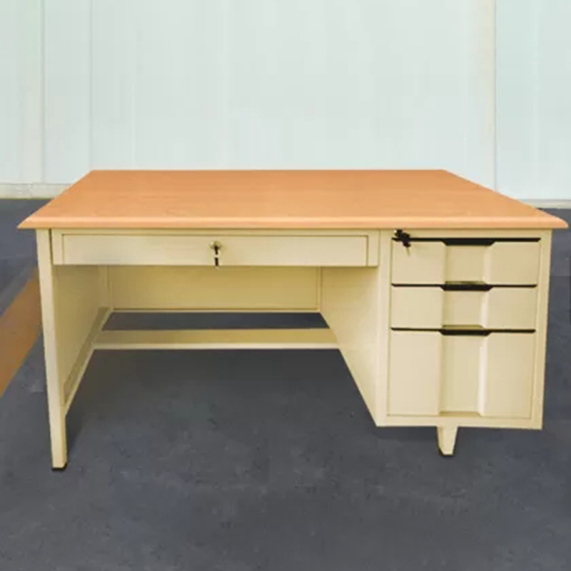 3 Drawer steel office furniture metal steel multi-functional storage desk (2)