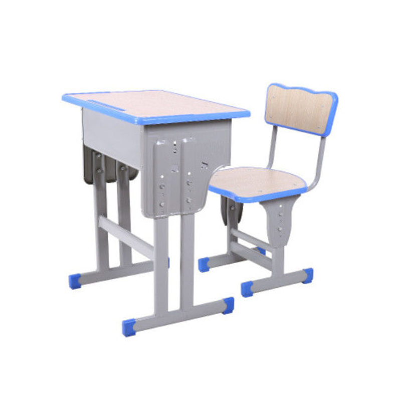 Classroom Adjustable Single Seat Desk Chair School Furniture Used School Classroom High Quality (4)