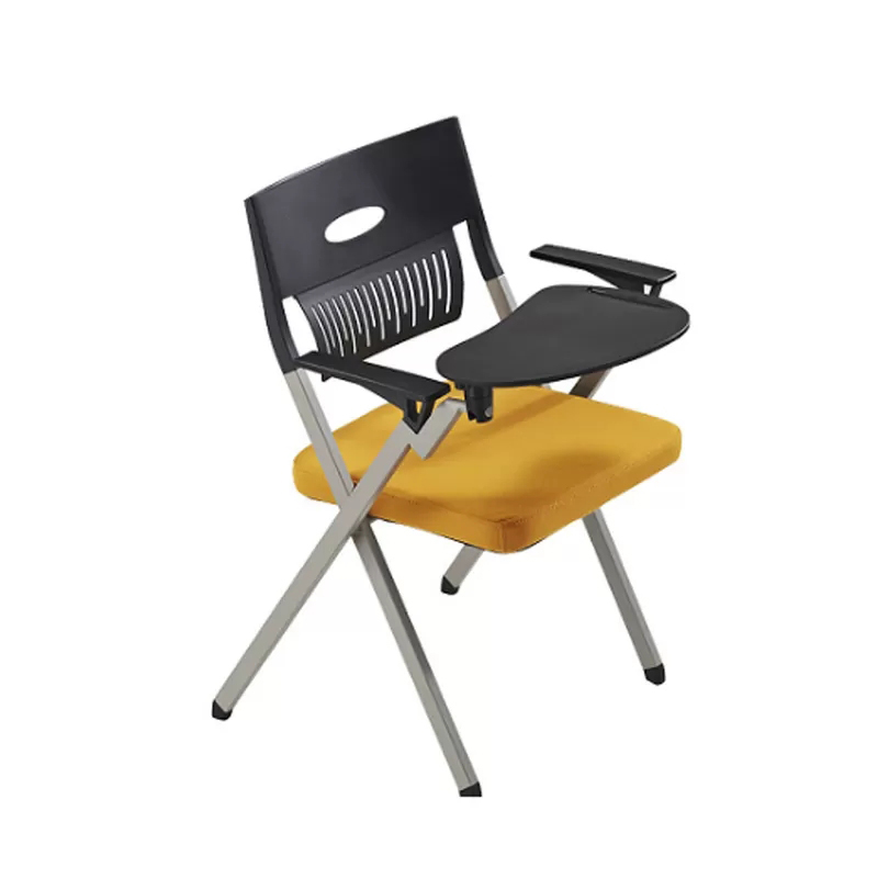 Foldable convenient steel office furniture office meeting training chairs (1)